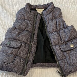 Rorie  Whelan Toddler Gray Puffer Vest